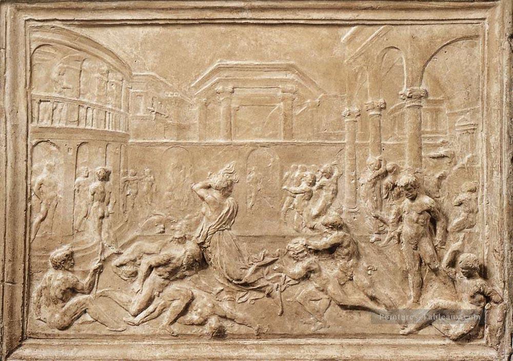 Scène mythologique siennoise Francesco di Giorgio Peintures à l'huile